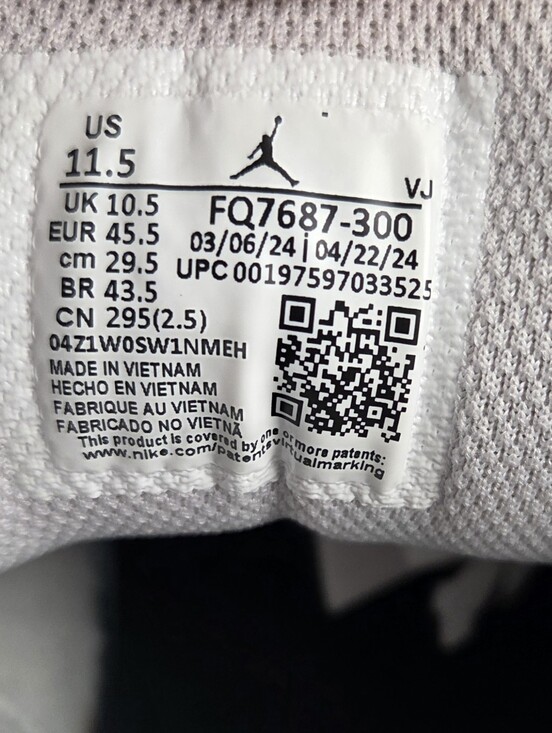 Jordan 1 Low SE Oxidized Green Mens Size 11.5 FQ7687-300 main image 9
